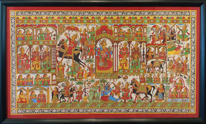 Story of Pabuji — Framed — Kalyan Joshi