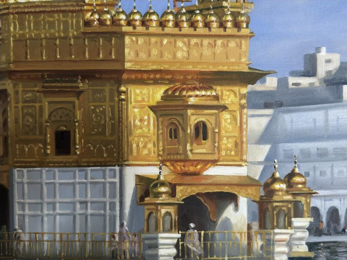 Detail: The Gilded Gateway — Kulwinder Singh