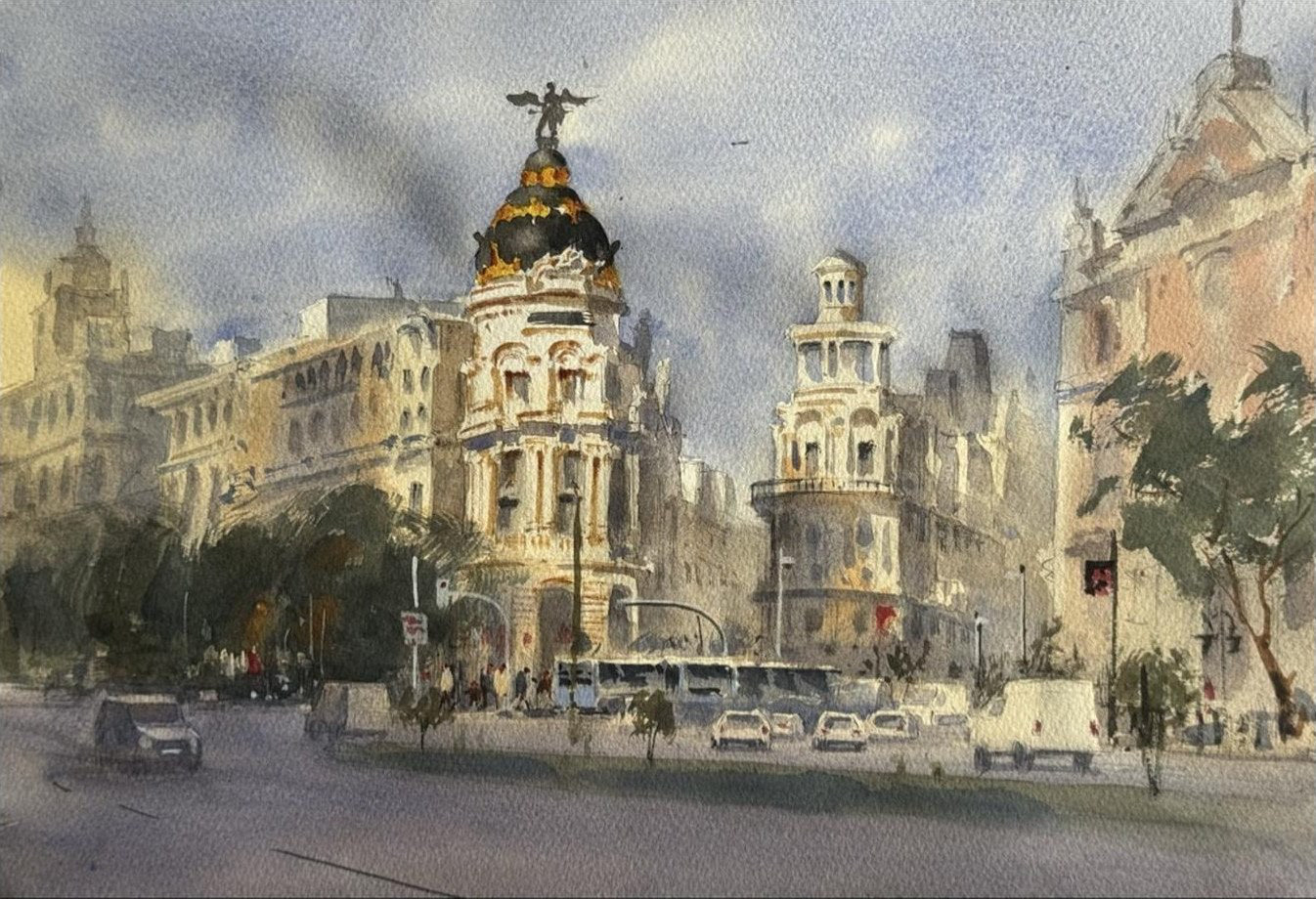 Gran Via, Madrid