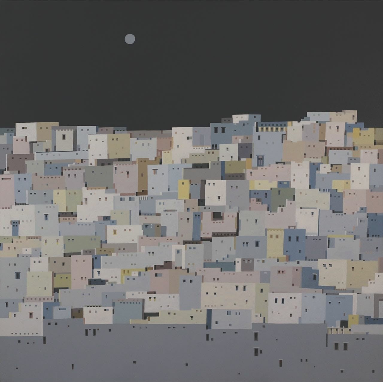 Moon Over the Sleeping City