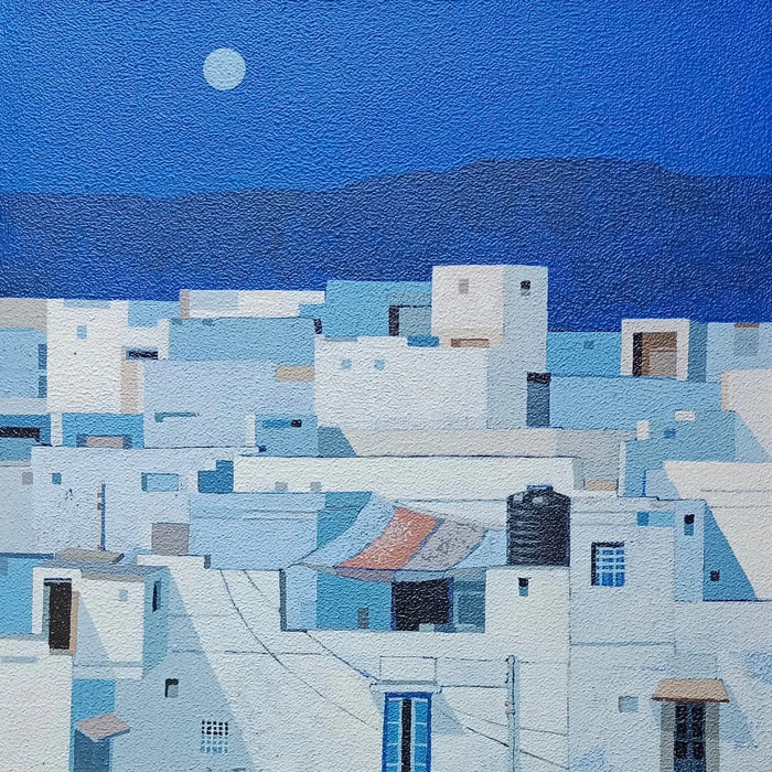 Moonrise Over the Terraces
