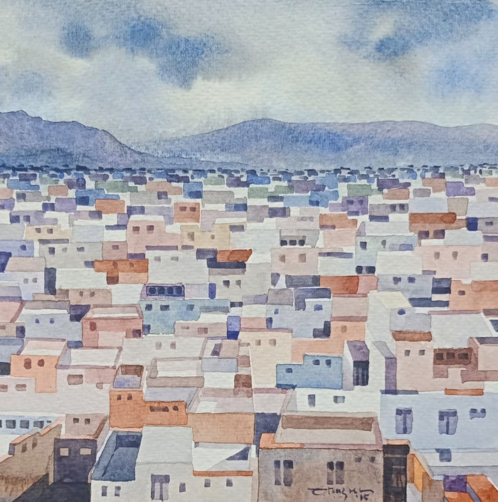 A Wide Sky Over the City